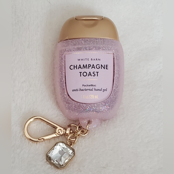White Barn Other - NEW - White Barn PocketBac Champagne Toast Bath & Body Works Gem Glitter Holder